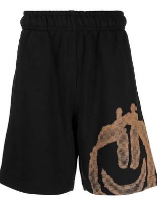 Misbhv  monogram smiley  track shorts шорты