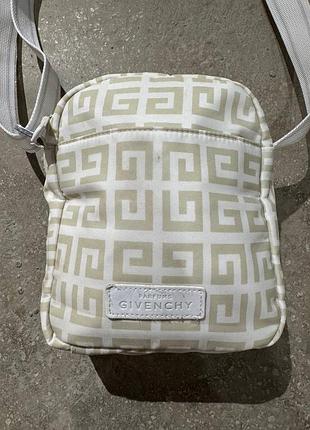 Givenchy parfums  nylon vintage logo  shoulder bag сумка