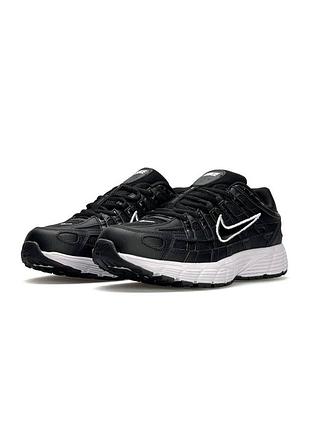 Nike p-6000 m black white