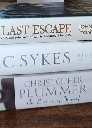 Книги англійською: «the last escape», eric sykes, christopher plummer