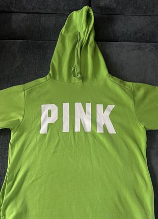 Худі pink victoria’s secret салатове | тепле |💚