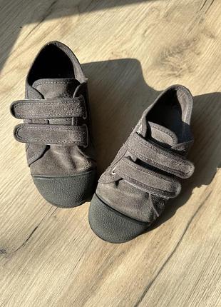 Дитячі шкіряні кеди zara, 27 р
