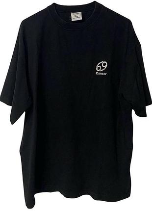 Vetements  cancer tee black  размер: l ( м )