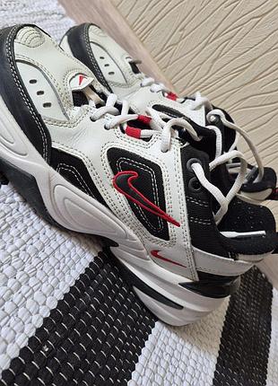Кроссовки nike m2k tekno (белый/черный/красный) - размер 37.5 (23.5 см) 2