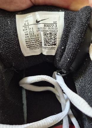 Кроссовки nike m2k tekno (белый/черный/красный) - размер 37.5 (23.5 см) 4