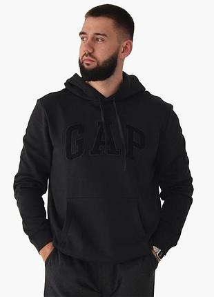 Худі чоловіче gap logo fleece hoodie moonless night 510981801 xs