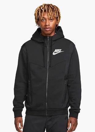 Толстовка унісекс nike sportswear hybrid black do7228-010 s m