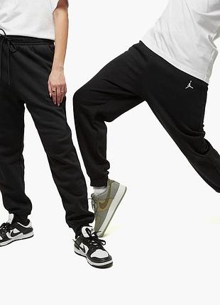 Штани чоловічі air jordan essential fleece pants black fv7277-010