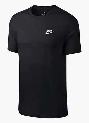 Футболка чоловіча nike m nsw club tee as black ar4997-013