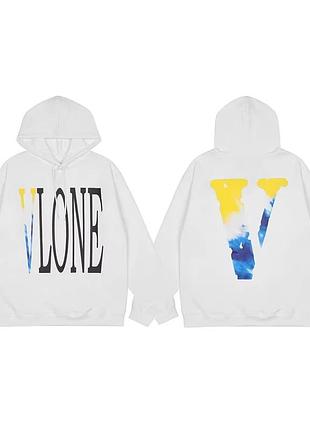 Худи vlone белые