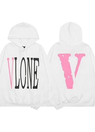 Худи vlone белые 5