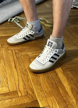 (42 размер, 26,5см) adidas originals liga handball кроссовки серое кроссовки серые адидас samba hamburg gazelle spezial