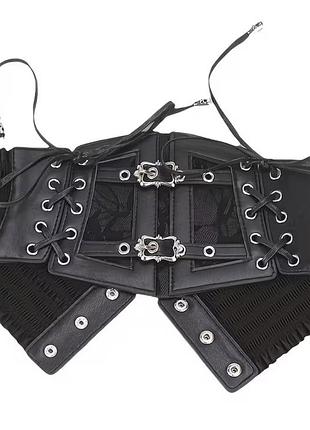 Жіночий корсет killstar demonia gothic