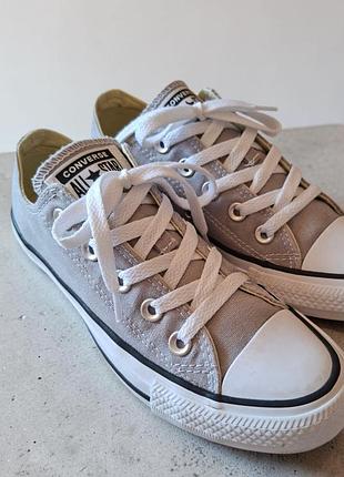 Классические серые кеды унисекс converse all star оригинал размер 35