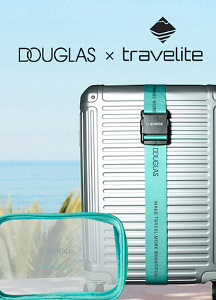 💎брендовий подарунковий travel-набір douglas × travelite + набір сережок primark