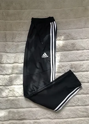 Adidas 3 stripes s/m размер спортивные штаны летние мужские
