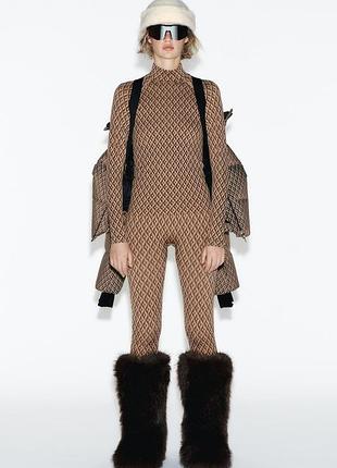 Технологічні лосіни легінси zara sky collection