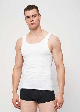 Мужская майка белая, 4xl