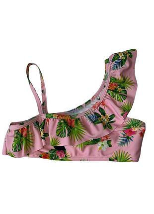Верхня частина купальника з рюшами для дівчинки primark 1024401 122 см (6-7 years) різнобарвний