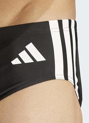 Чоловічі плавки для басейну зі смужками бренд adidas