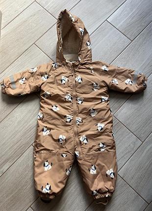 Зимовий дитячий комбінезон від h&m