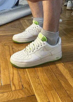 (411 размер, 26см) nike air force 1 af1 белые кроссовки белые кроссовки