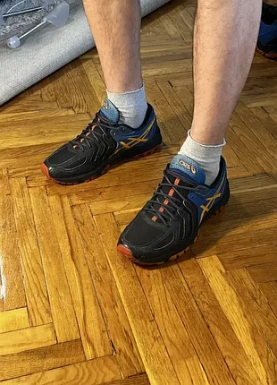 (44 размер, 28см) asics gel fuji attack 5 кроссовки кросівки