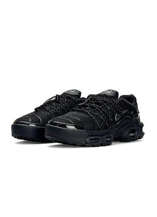 Nike air max plus tn lace toggle black