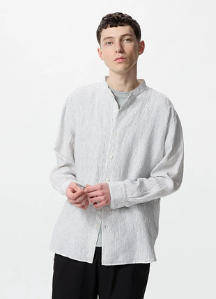 Сорочка лляна uniqlo (477645)