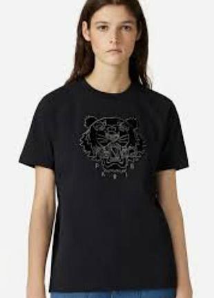 Нова чорна футболка kenzo