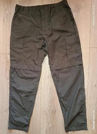 Мужские треккинговые брюки-трансформеры kilimanjaro, размер 52 (xl)