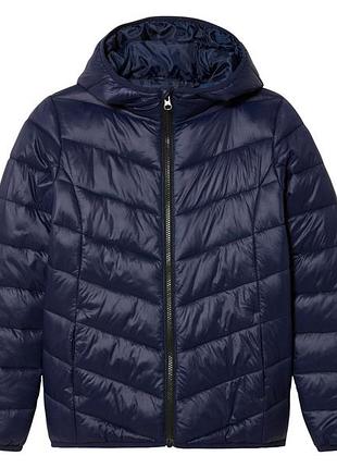 Куртка демисезонная с капюшоном для девочки pepperts bionic-finish® eco 450891 152 см (11-12 years) темно-синий