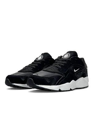 Nike air huarache black white