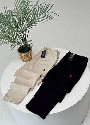 Штани polo ralph lauren лляні