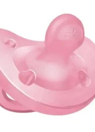 Пустышка (соска) chicco physioforma soft, силикон, 0-6 мес.