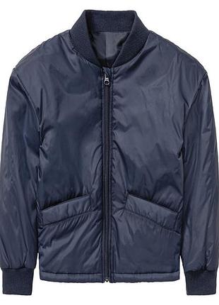 Куртка демисезонная бомбер для девочки pepperts bionic-finish® eco 414995 158 см (12-13 years) темно-синий