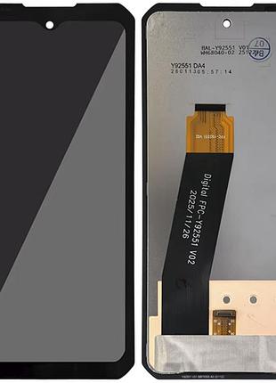 Дисплей + сенсор oukitel wp61 / wp61 plus / wp61 uitra black