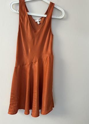 Сатинова сукня h&amp;m 7
