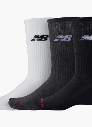 Шкарпетки чоловічі new balance everyday crew (3 пари) multi las51293wm