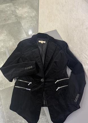 Піджак замша чорний  michael  kors