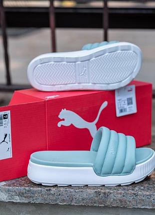 Жіночі шльопанці puma karmen slide puffy wns 395399 09 оригінал