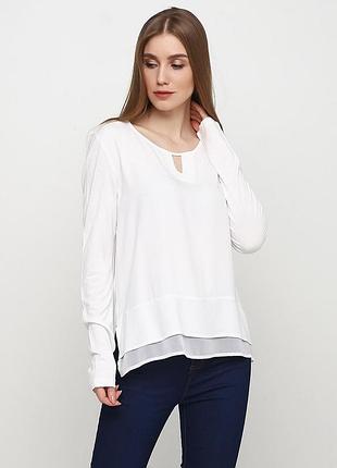 Блуза tom tailor 1007957*01 женск. белый m (161 089)