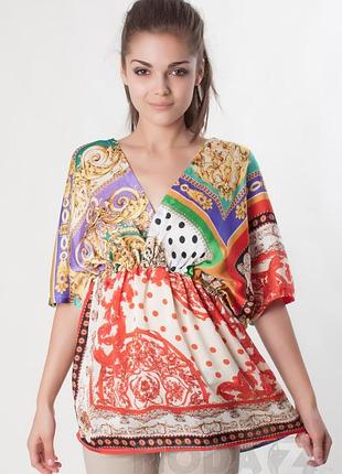 Блуза miss miss 25634*00 женск. цветной m (55 997)