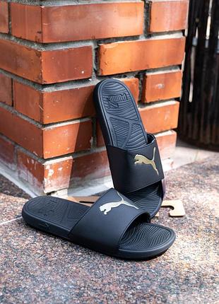 Мужские шлепанцы тапки puma cool cat 2,0 sport 393333 01 оригинал