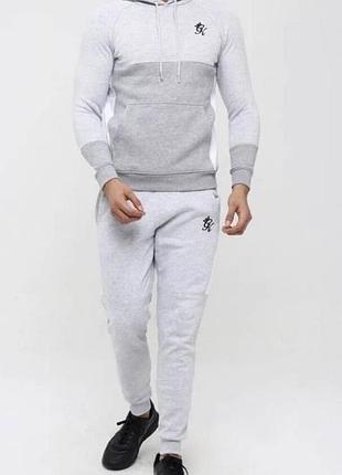 Костюм gym king a26*62 мужск. светло/серый m (187 540)