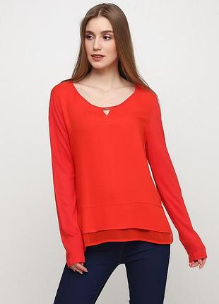 Блуза tom tailor 1007957*20 женск. красный s (161 088)