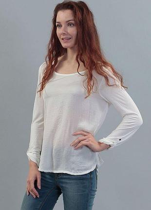 Блуза tom tailor 1005915*01 женск. белый 2xl (169 834)