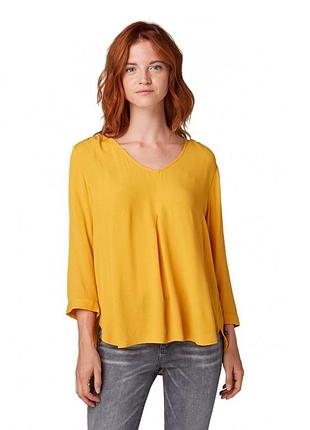 Блуза tom tailor 1014111*30 женск. желтый m (180 959)