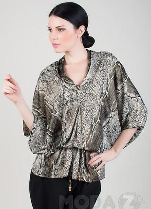 Блуза miss miss 24171*60 женск. серый s (51 227)