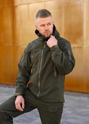 Куртка soft shell олива 2xl